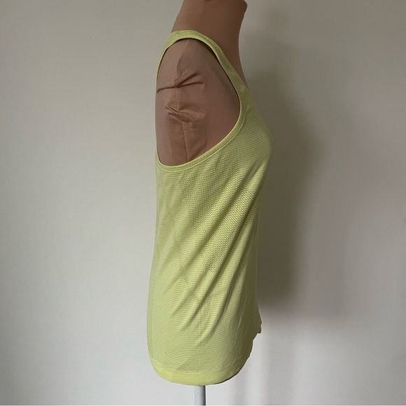 Lululemon Faded Zap Wild Lime Yellow Swiftly Tech Racerback Tank Seamless Top 6 - Picture 4 of 6